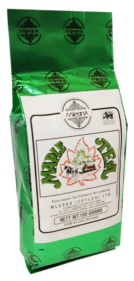 

Чай листовой черный Mlesna Maple Tea с ароматом сока канадского клена 100 гамм