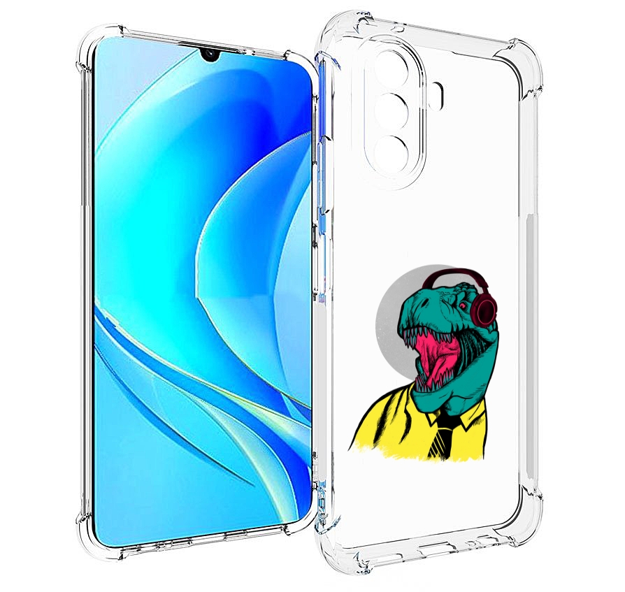 

Чехол MyPads дино для Huawei Nova Y70 / Nova Y70 Plus (MGA-LX9N) / Huawei Enjoy 50, Прозрачный, Tocco