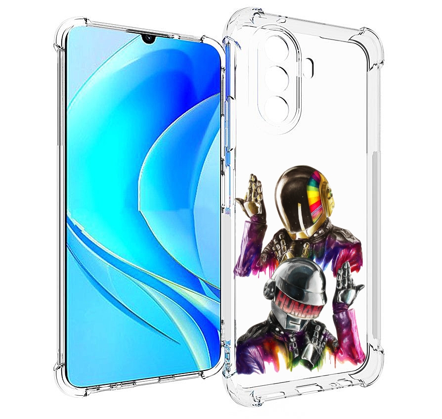 

Чехол MyPads диско космонавты для Huawei Nova Y70 / Nova Y70 Plus (MGA-LX9N), Прозрачный, Tocco