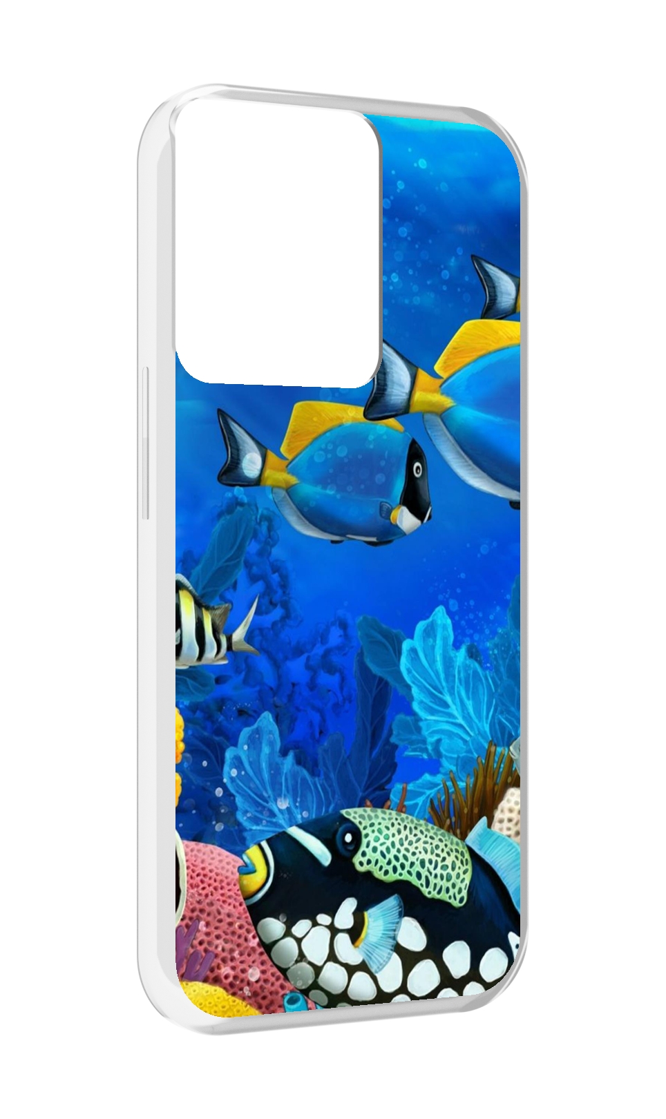 

Чехол MyPads Рыбки для OPPO Reno 8, Прозрачный, Tocco