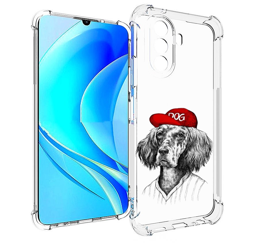 

Чехол MyPads дог для Huawei Nova Y70 / Nova Y70 Plus (MGA-LX9N) / Huawei Enjoy 50, Прозрачный, Tocco