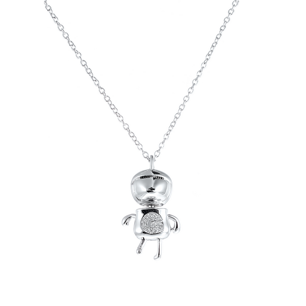 

Колье из серебра с фианитом 40 см Element47 N0097A_KL_001_WG, N0097A_KL_001_WG