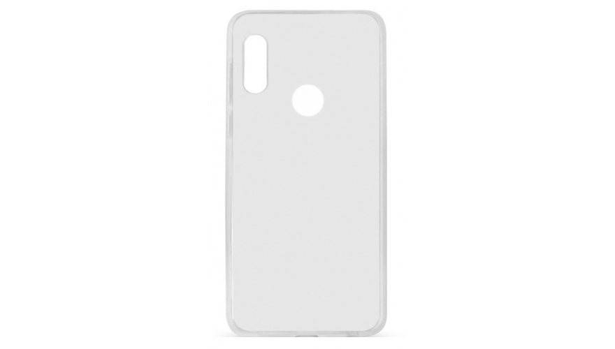 фото Чехол для xiaomi redmi 6 pro силиконовый плотный 1mm прозрачный carcam