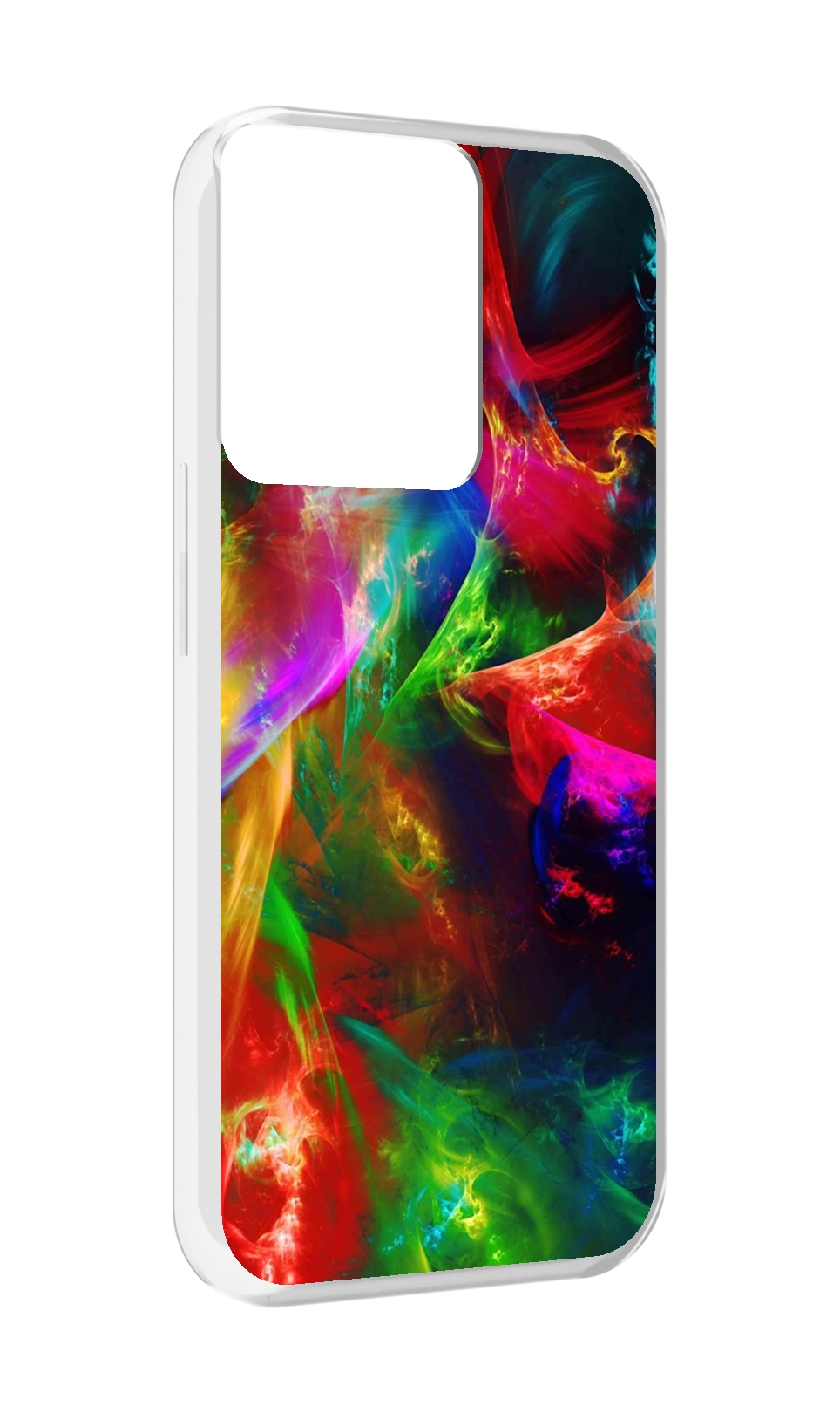 

Чехол MyPads Сияние-красок для OPPO Reno 8, Прозрачный, Tocco