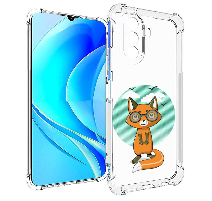 

Чехол MyPads задумчивая лиса для Huawei Nova Y70 / Nova Y70 Plus (MGA-LX9N), Прозрачный, Tocco