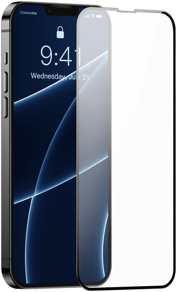 

Защитное стекло Baseus Curved Crack-resistant (SGQP020001) для iPhone 13 mini (Black)