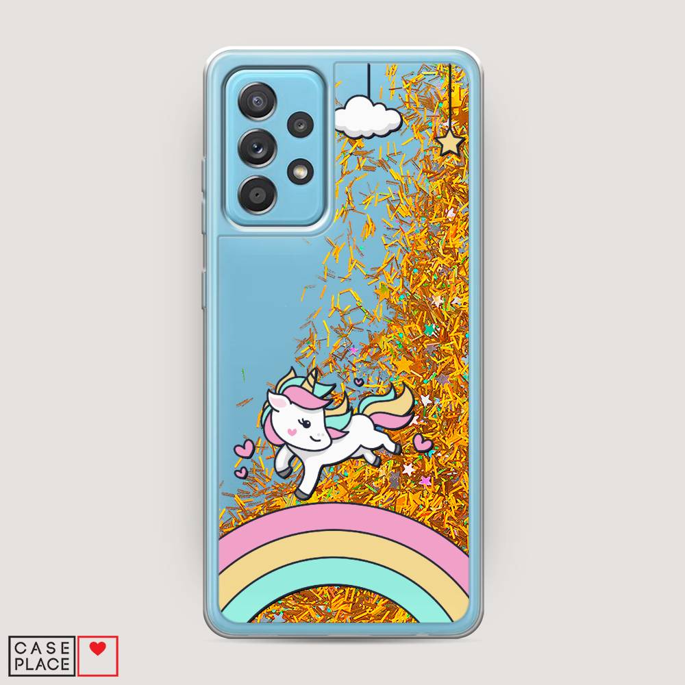 

Чехол Awog на Samsung Galaxy A52s / Самсунг A52s "Единорог на радуге", Разноцветный, 2106590-1