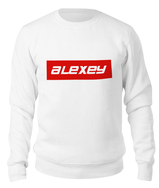 

Свитшот Printio Alexey белый 2XL, Alexey