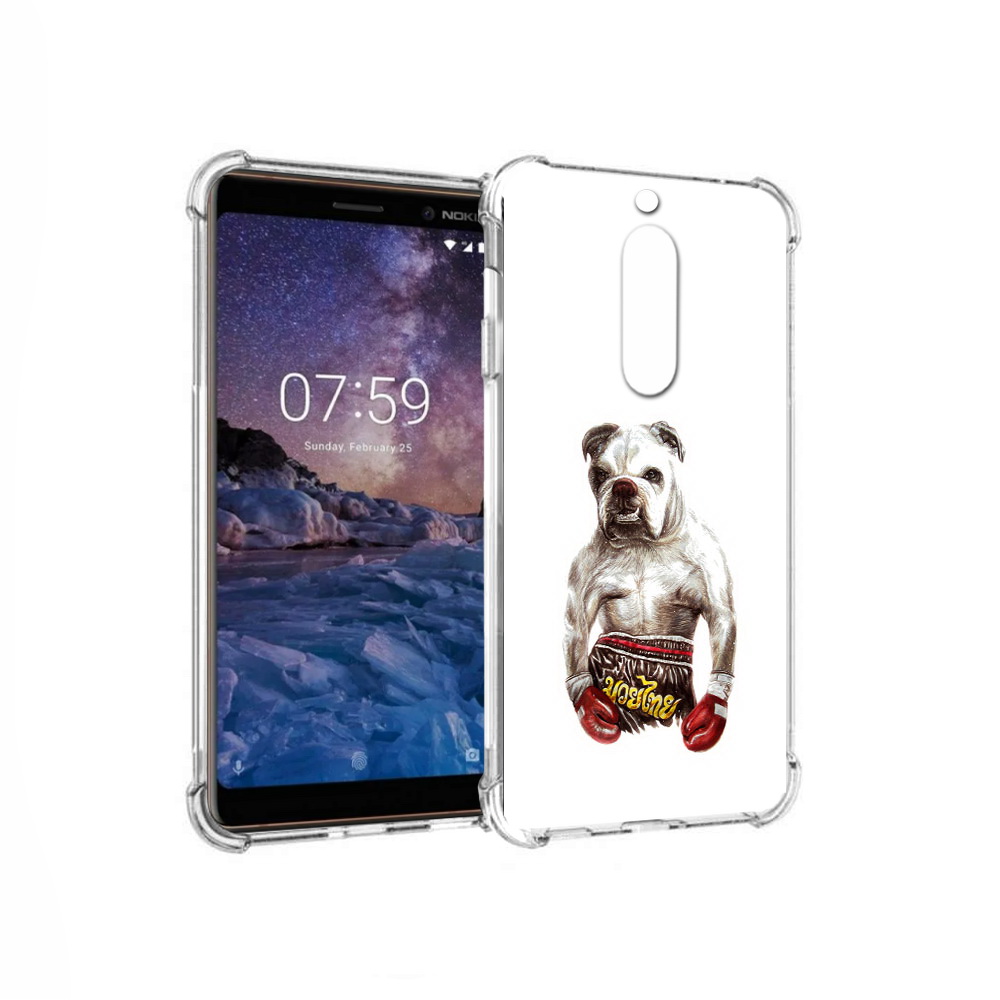 

Чехол MyPads Tocco для Nokia 7 боксер (PT95887.123.243), Прозрачный, Tocco