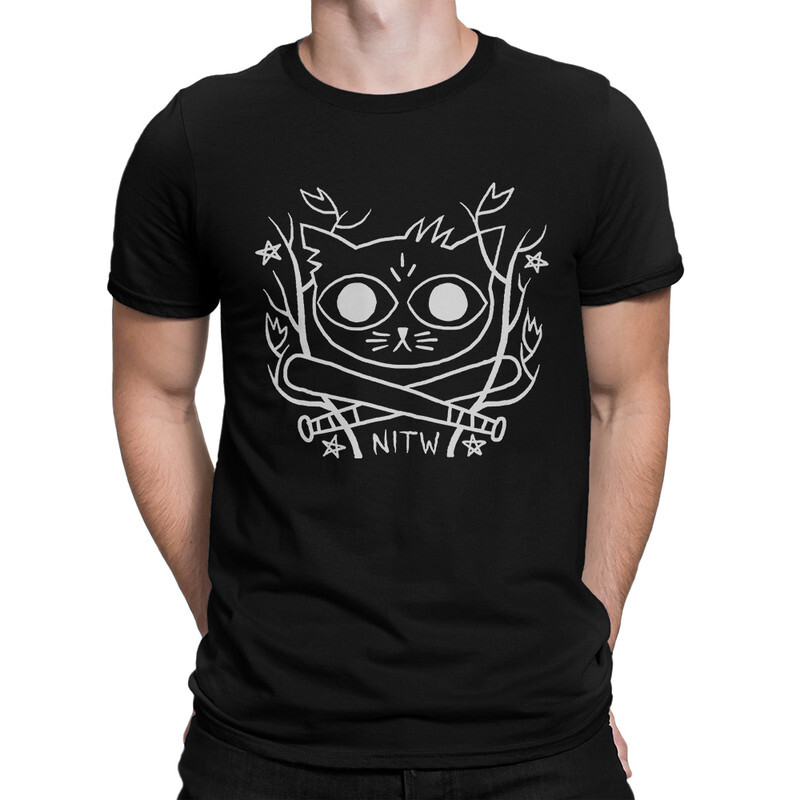 фото Футболка мужская dream shirts night in the woods - nitw 9899034222 черная 2xl