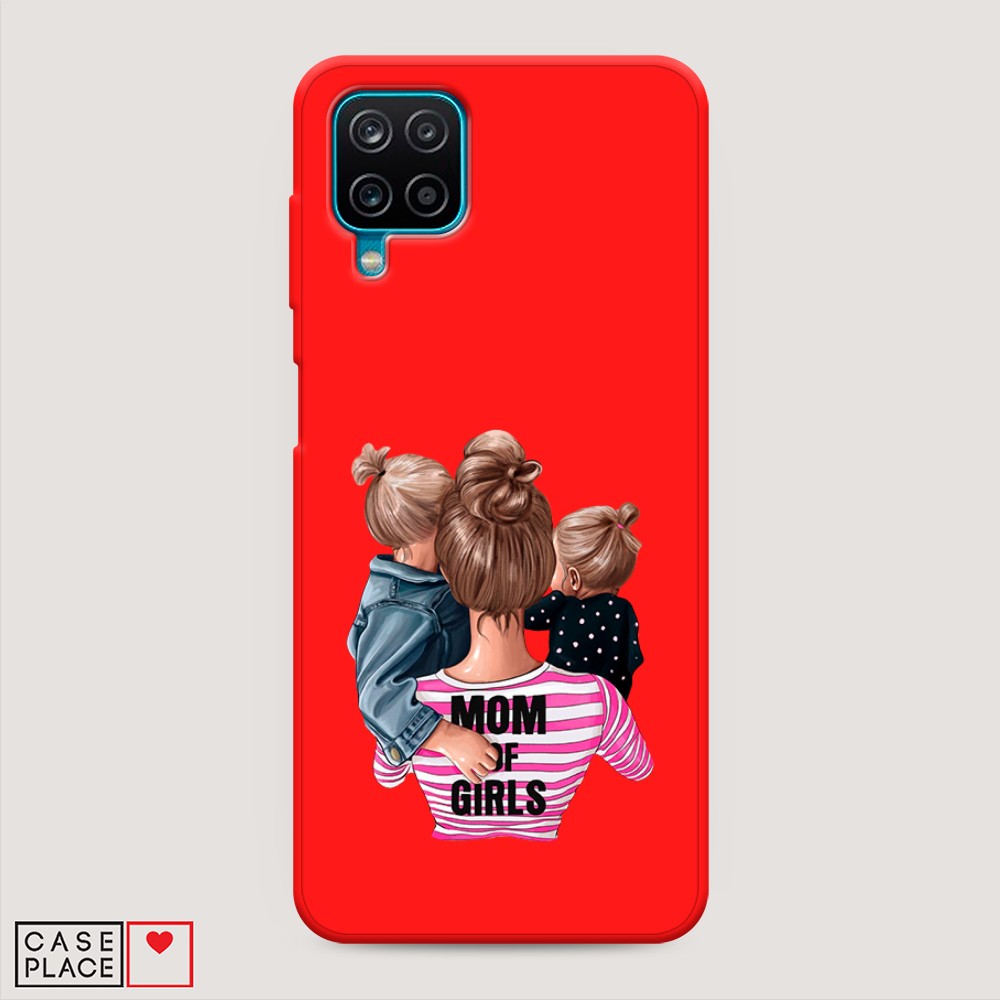 

Чехол Awog на Samsung Galaxy A12 / Самсунг A12 "Mom of Girls", Разноцветный, 2101653-1
