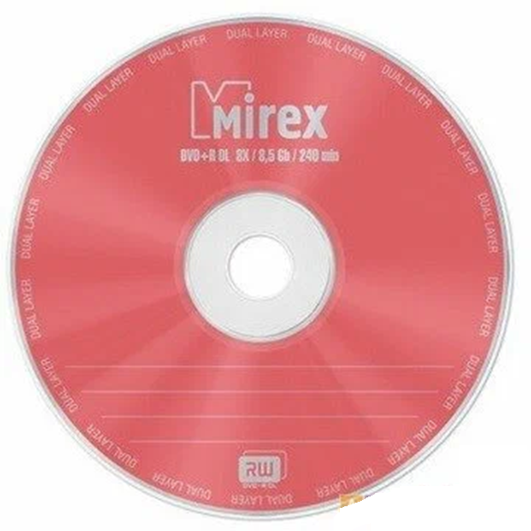 

Диск dvd+r MIREX UL130062A8S 1шт., UL130062A8S