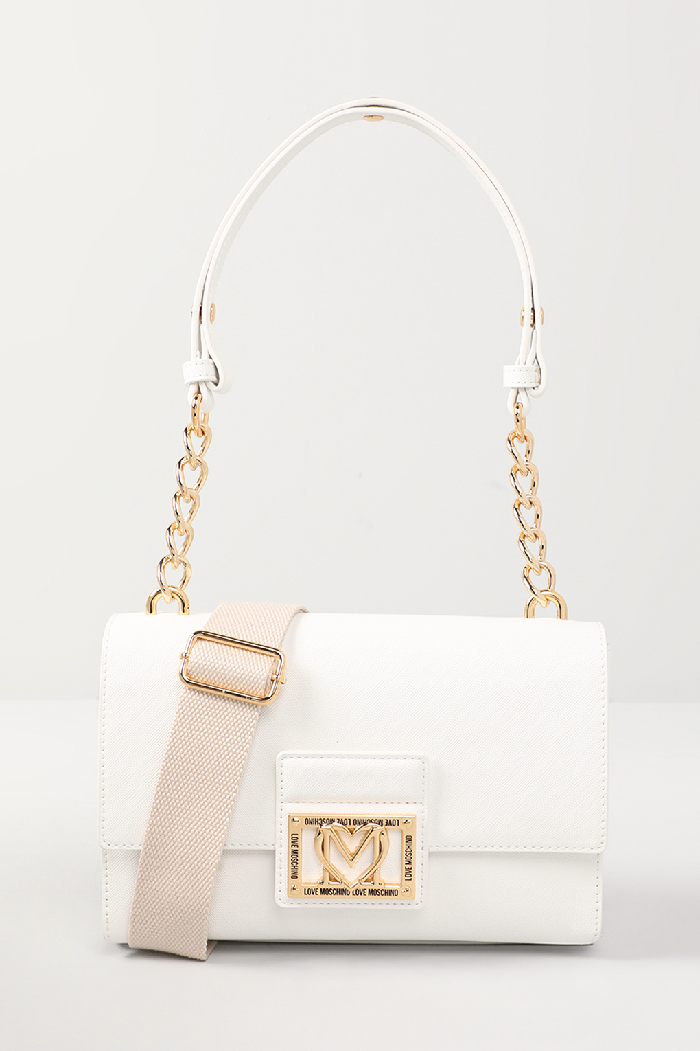 

Сумка кросс-боди женская Love Moschino JC4329PP0I белая, Белый, JC4329PP0I