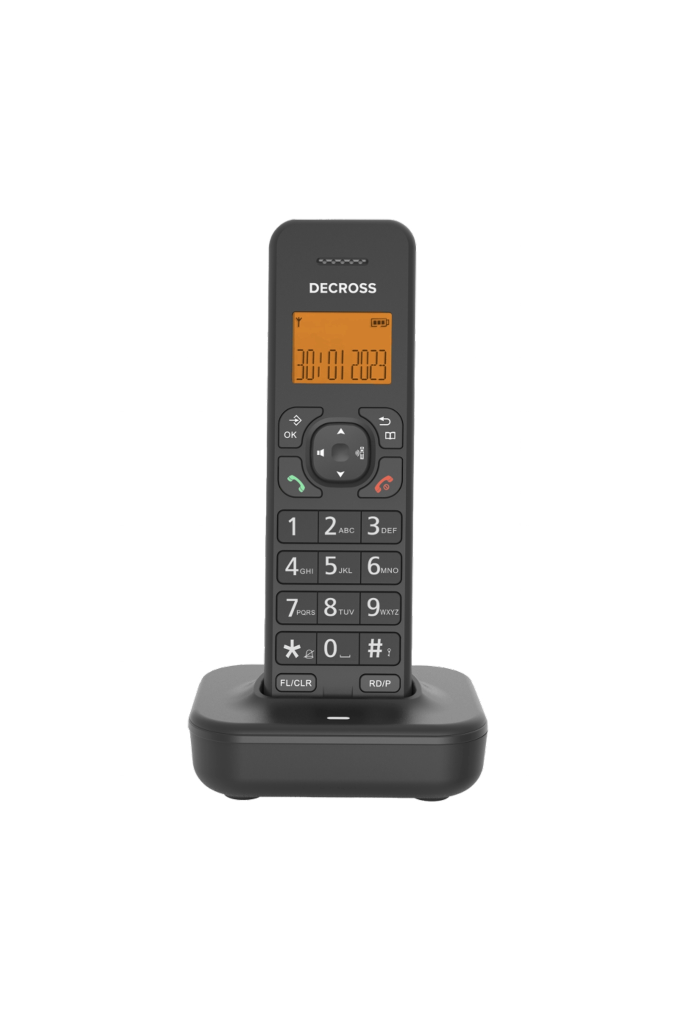 DECT телефон Decross DC1102B черный