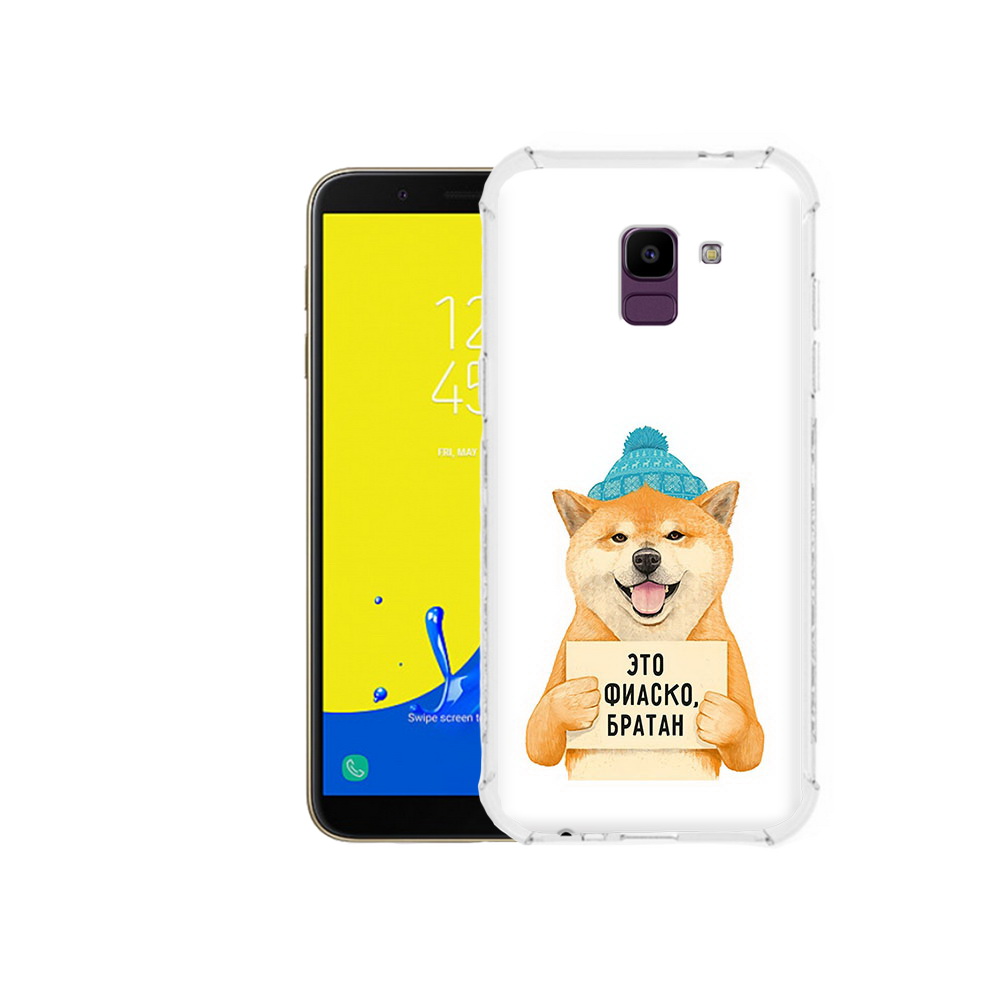 Чехол MyPads Tocco для Samsung Galaxy J6 (2018) фиаско
