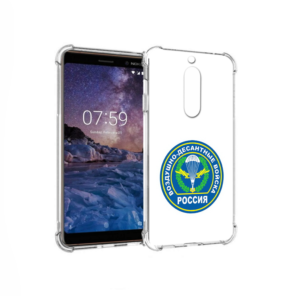 

Чехол MyPads Tocco для Nokia 7 вдв (PT95887.123.258), Прозрачный, Tocco