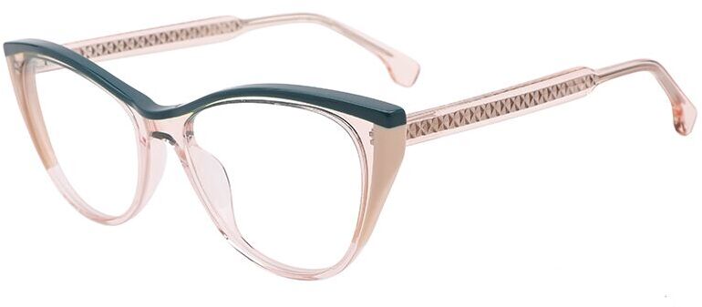 

Оправа для очков женская Glone WD4206 C4, olive/beige/peach crystal, WD4206 C4