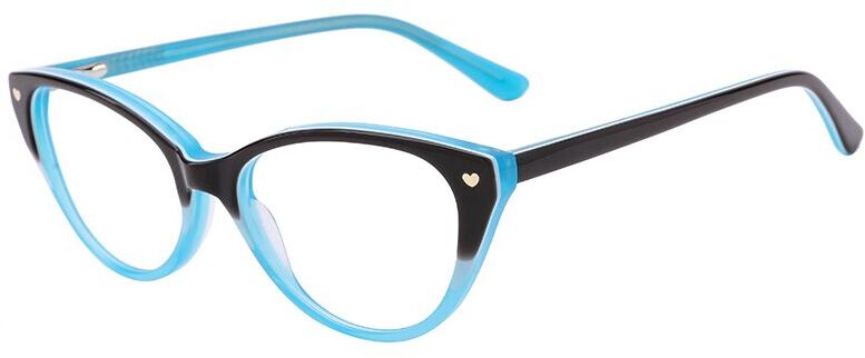 

Оправа для очков для девочек Glone WK1038 C3, C3 D.Brown/Blue, WK1038 C3