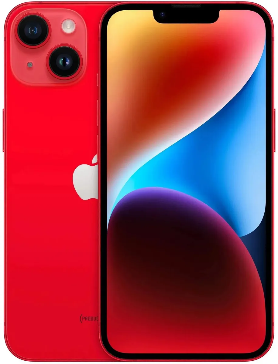 

Смартфон Apple iPhone 14 128Gb (PRODUCT)RED