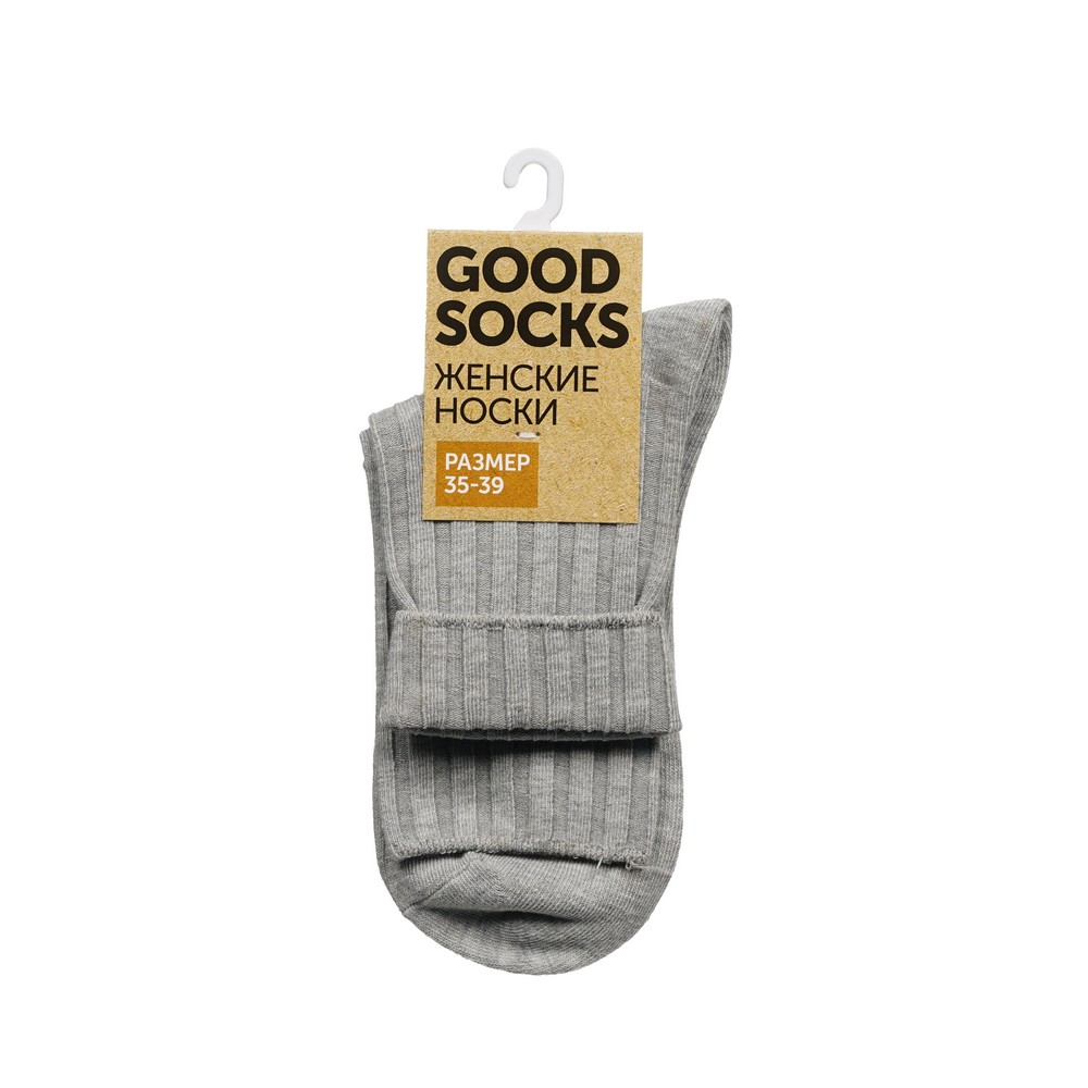 

Носки женские Good Socks GSLobo серые, Серый, GSLobo