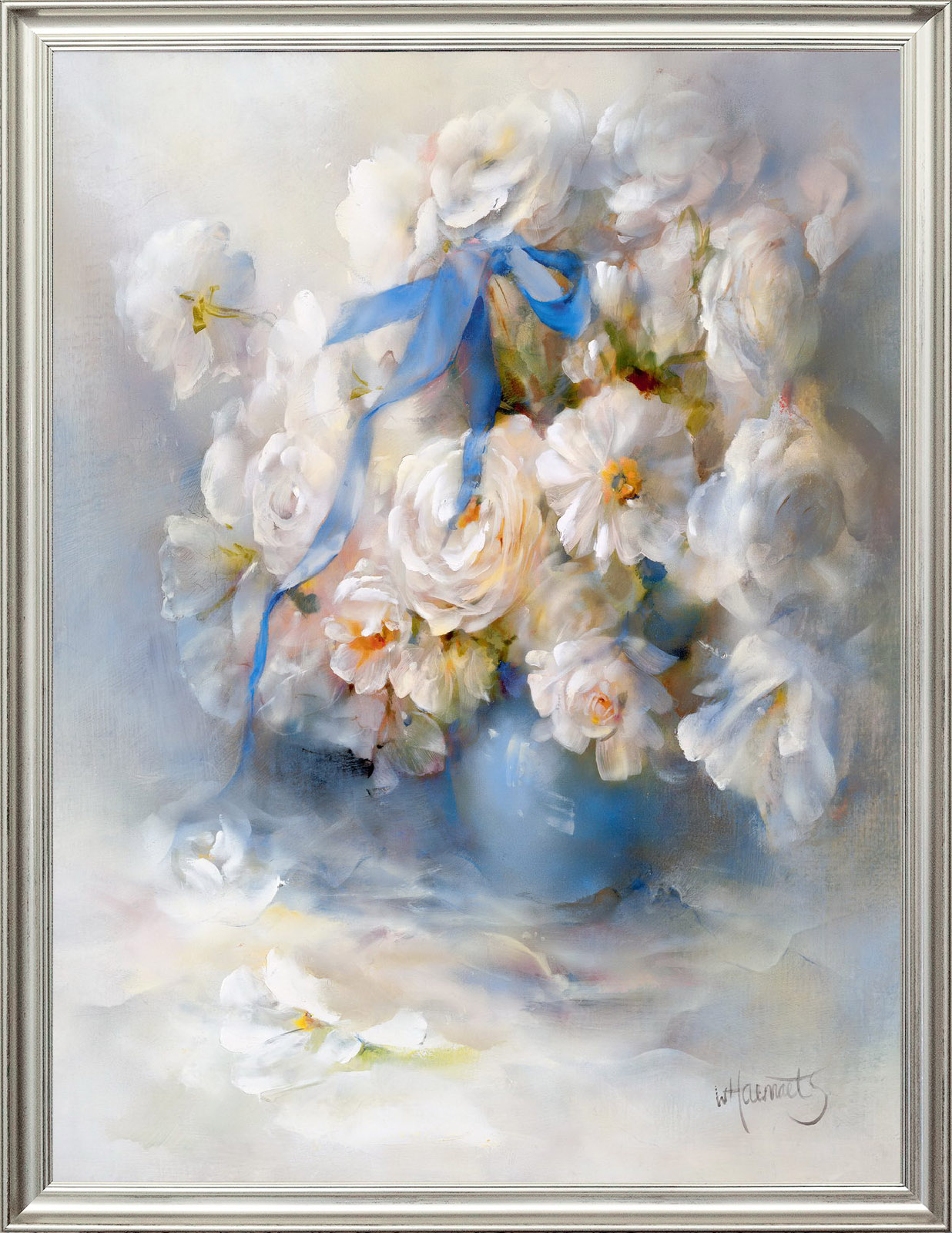 

Картина на холсте Лютики 80х60 см. Willem Haenraets оформлена в багет. Арт. ХВ-х8