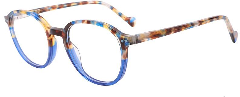 

Оправа для очков для мальчиков Glone WK3024 C2, C2 Blue Tortoise/Blue, WK3024 C2