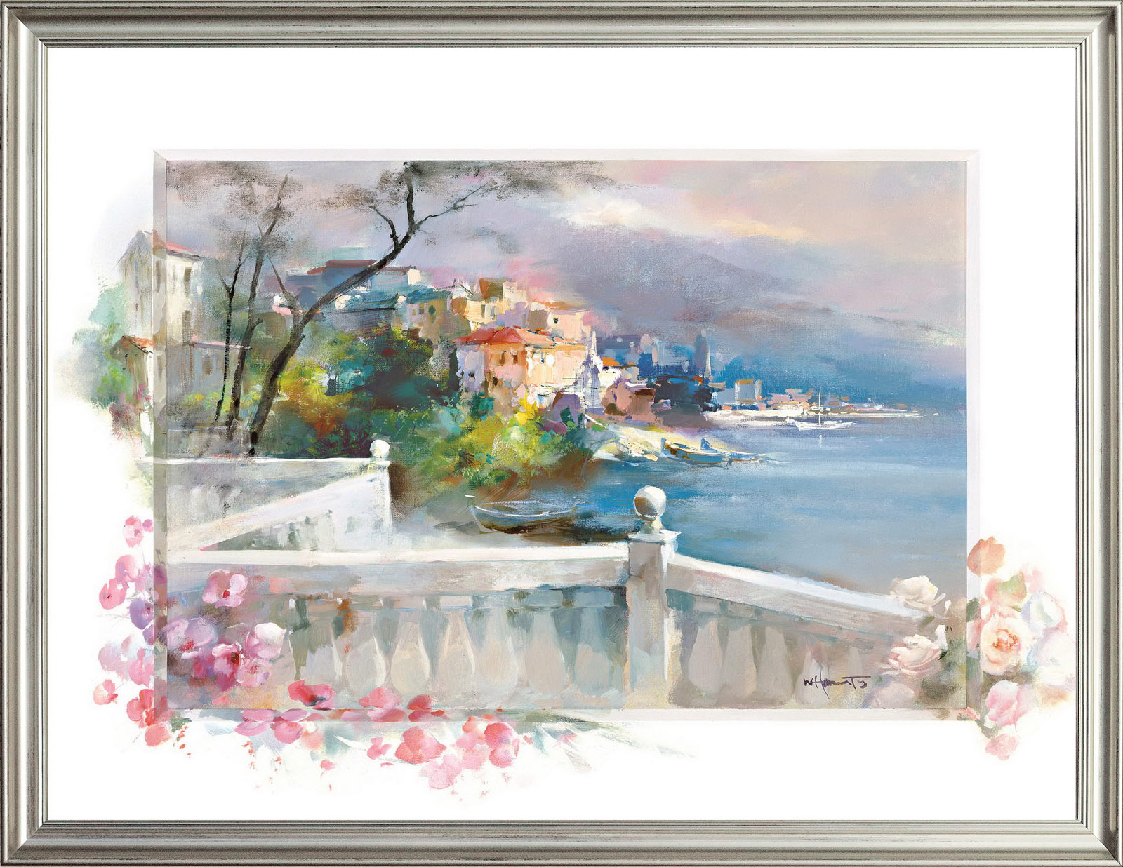 

Картина на холсте Прекрасное далёко 80х60 см. Willem Haenraets. Арт. ХВ-х89