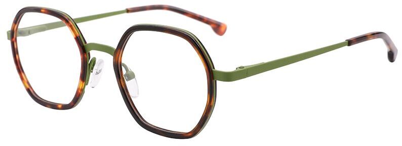 

Оправа для очков для мальчиков Glone WK4009 C2, tortoise/m.green, WK4009 C2