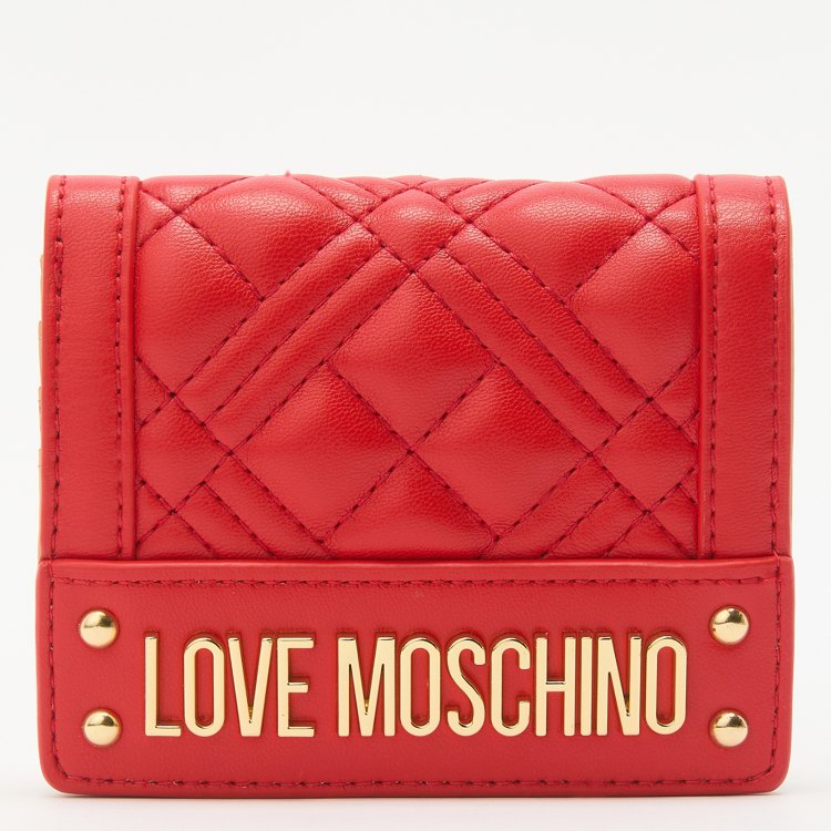 

Портмоне женское Love Moschino JC5601PP красное, Красный, JC5601PP