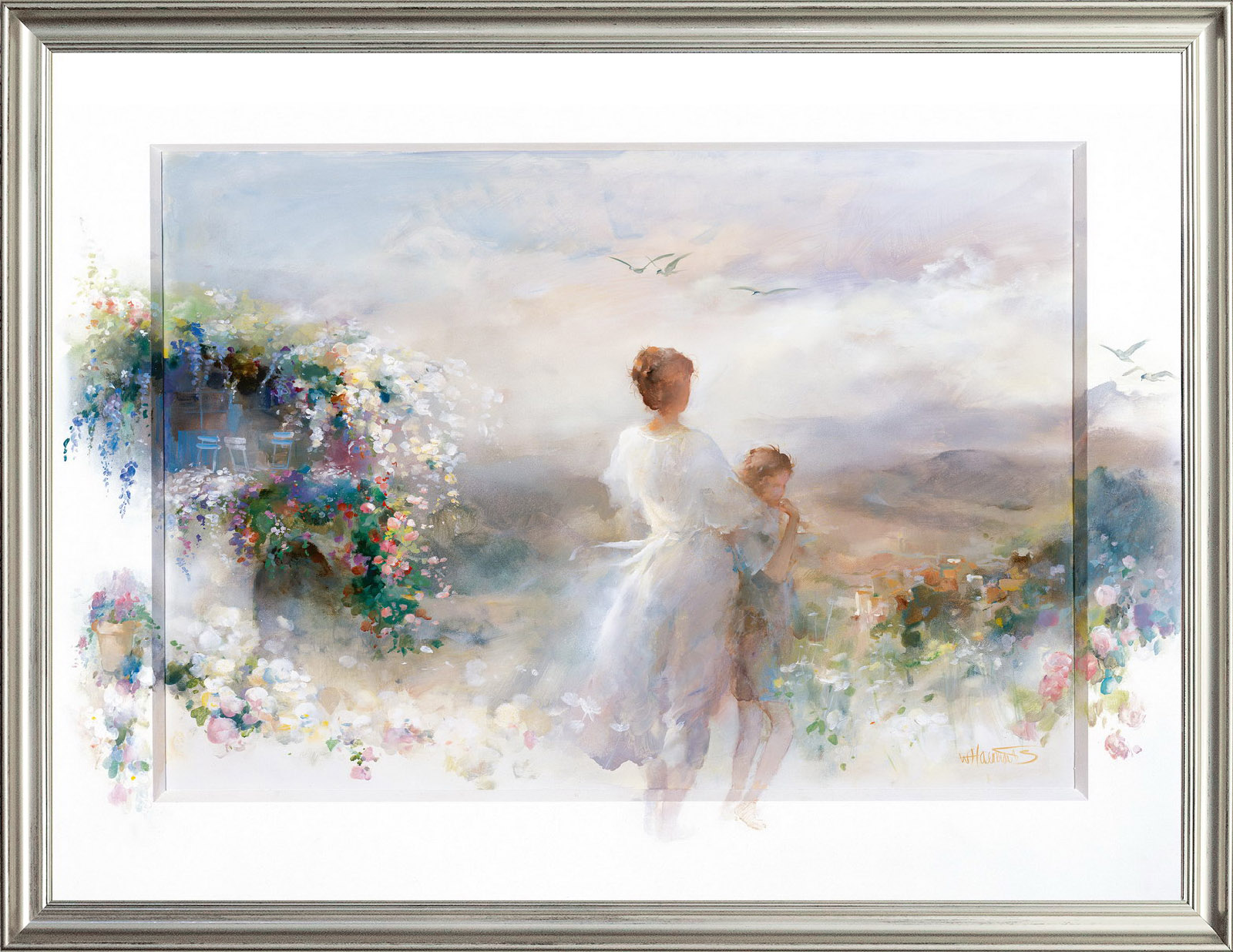 фото Картина на холсте, красивый вид, 80х60 см., willem haenraets. арт. хв-х90 русская коллекция