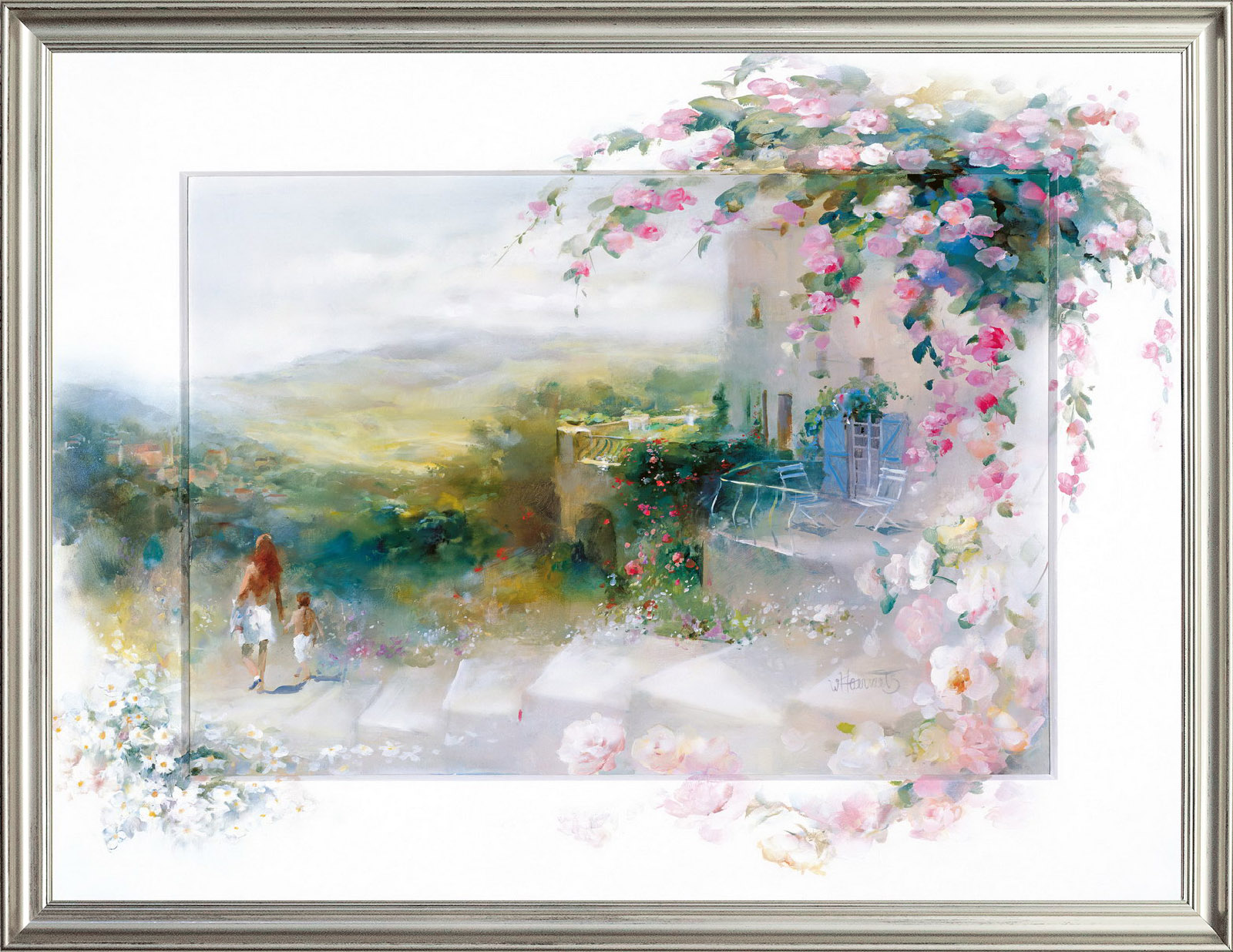 

Картина на холсте День отдыха 80х60 см. Willem Haenraets. Арт. ХВ-х91