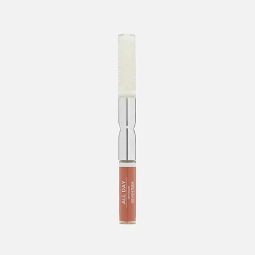 Помада-блеск для губ стойкая SEVENTEEN All Day Lip Color & Top Gloss, №32, 4 мл shiseido помада блеск lacquer rouge