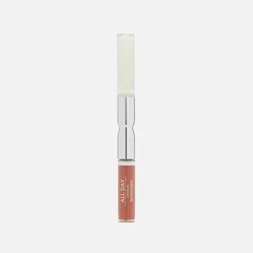 Помада-блеск для губ стойкая SEVENTEEN All Day Lip Color & Top Gloss, №32, 4 мл etre belle помада блеск для губ gloss collection