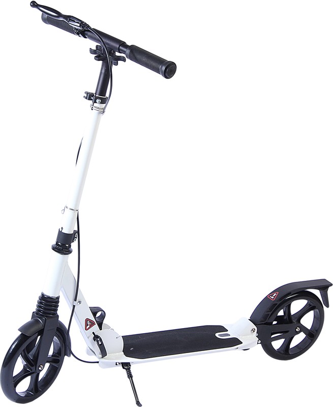 Самокат 2-х колесный (колесо 200мм) до 100кг с ремнем алюминий  1шт