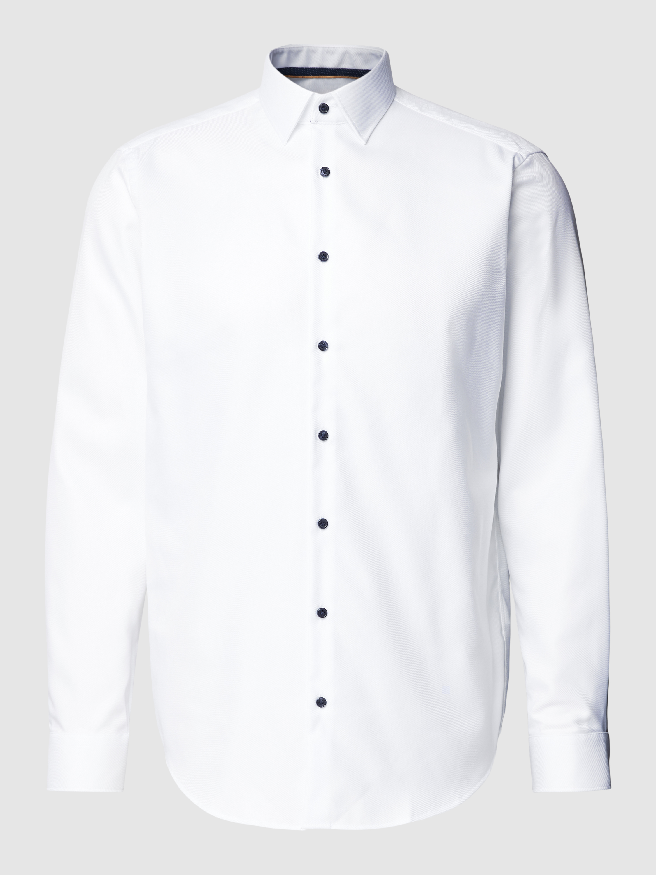 Рубашка мужская Jake*s 1823641 белая 39/40 (доставка из-за рубежа)