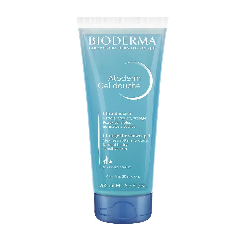 Гель для лица и тела Bioderma Atoderm очищающий, для сухой и чувствительной кожи 200 мл