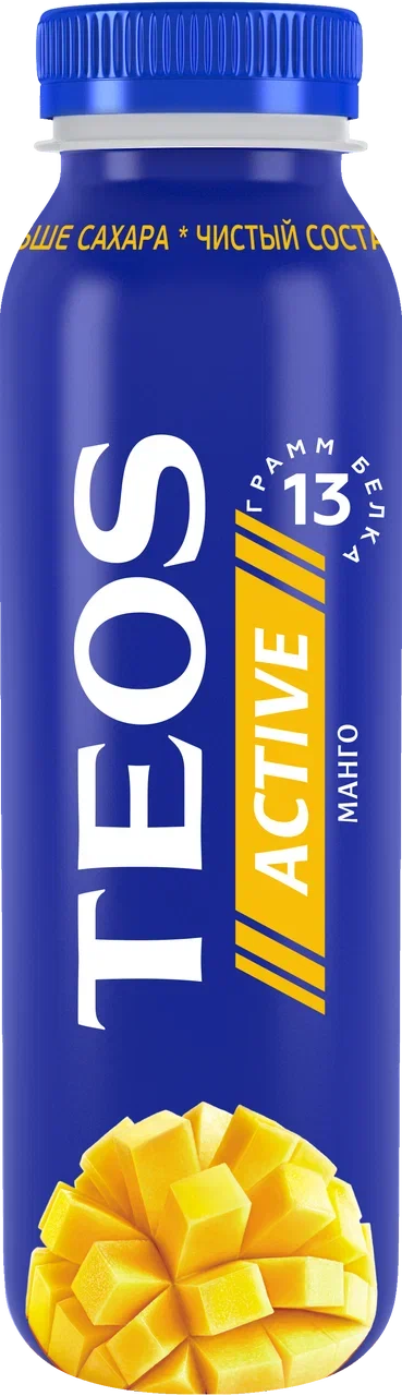 Йогурт Teos Active с манго, 1,8%, 260 г