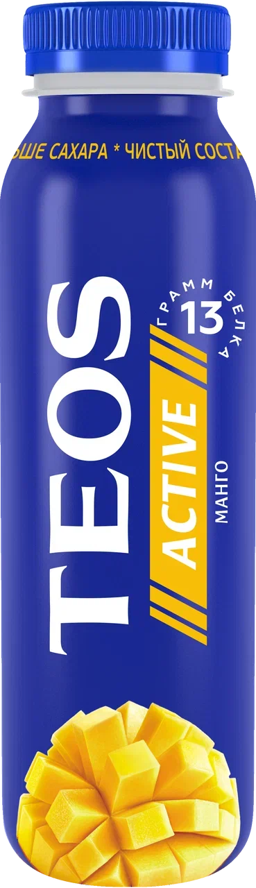 

Йогурт Teos Active с манго, 1,8%, 260 г