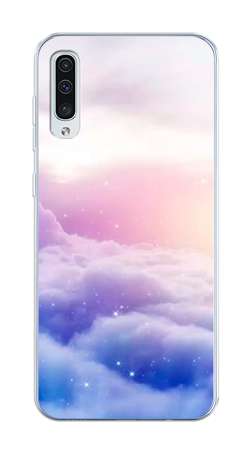 

Чехол на Samsung Galaxy A50/A30S "Небеса", Голубой;белый;розовый, 27750-2