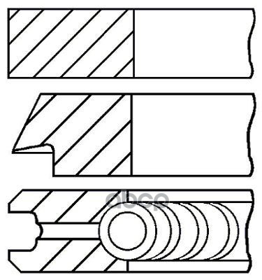 Кольца ДВС Goetze 0844610000