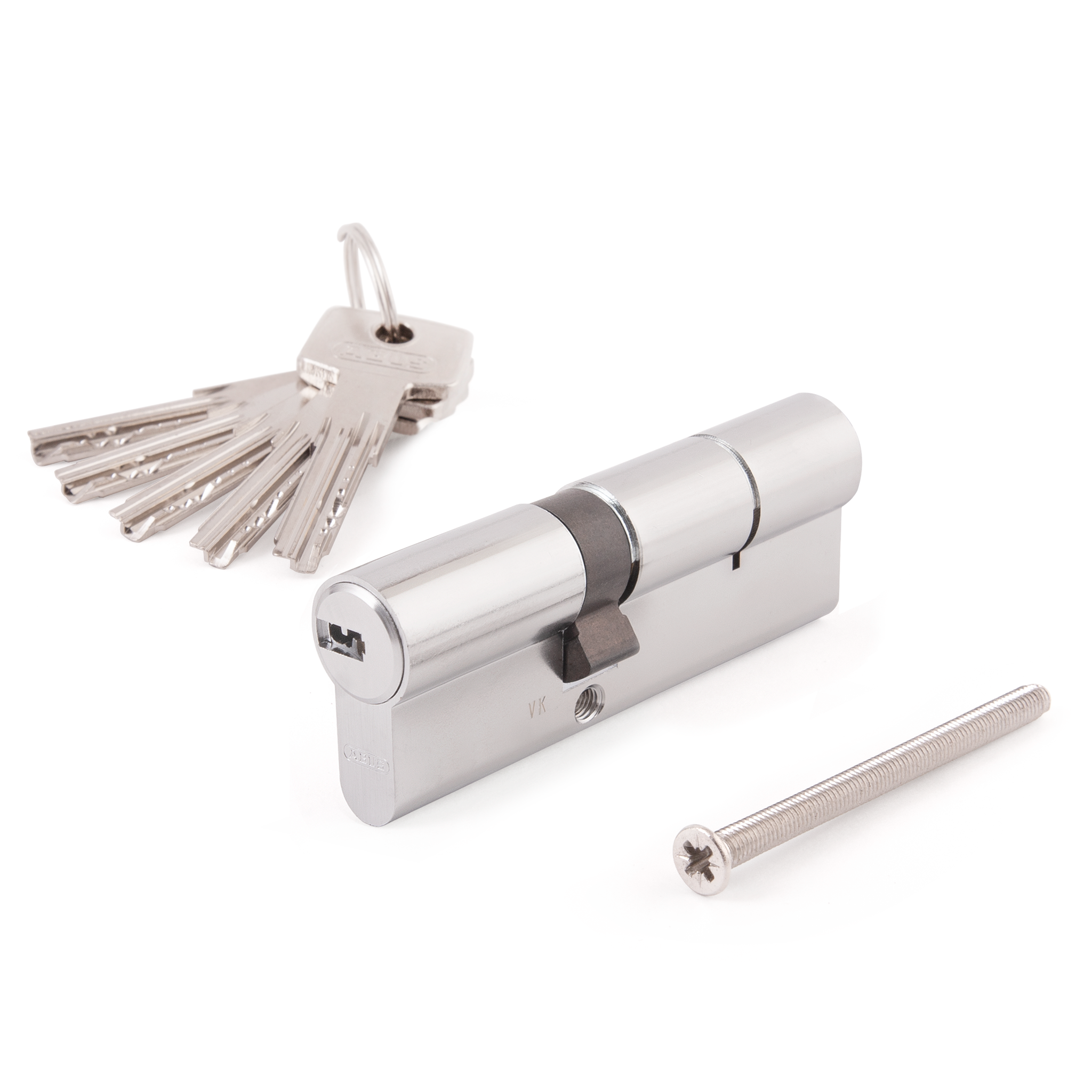 

Ключевой цилиндр ABUS D6N 40/40 KD W/5 TL-KEYS C/BLISTER (81492), Серебристый
