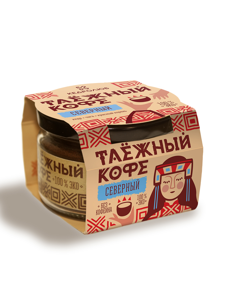 

Кофе таежный Кедролюб классический 85 г