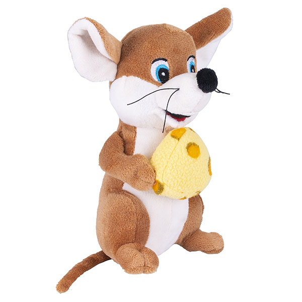 фото Мягкая игрушка softoy мышь, 18 см