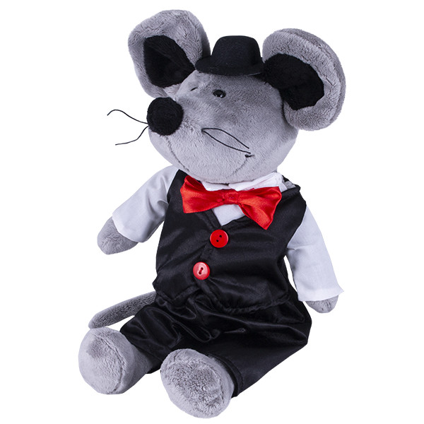 фото Мягкая игрушка softoy мышь, 26 см
