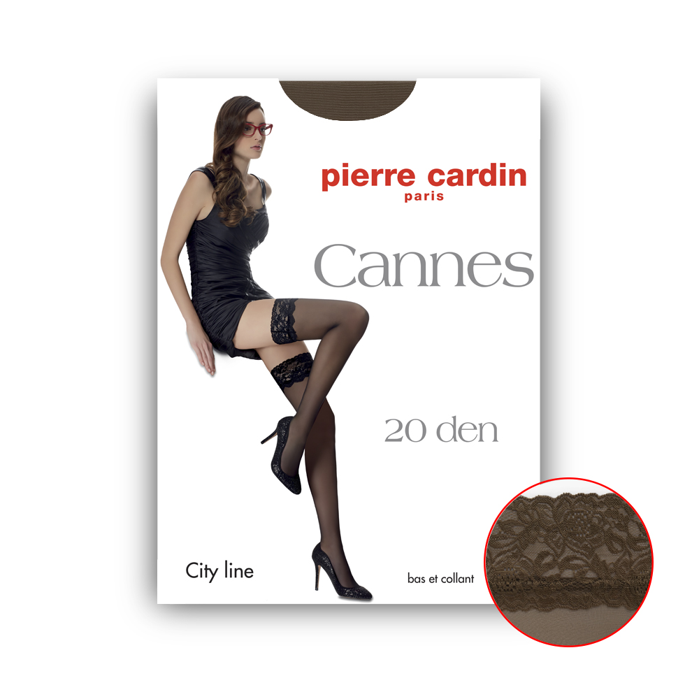 Чулки женские Pierre Cardin бежевые 3