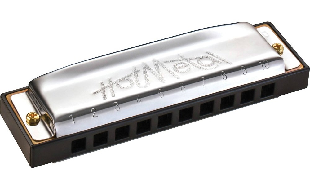 фото Набор губных гармошек диатоническая hohner hot metal cga