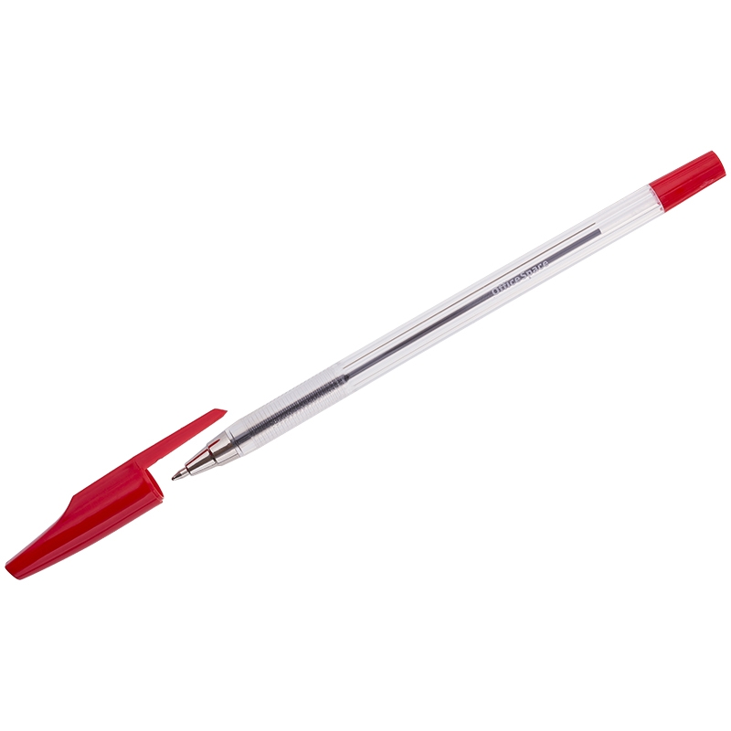 Ручка шариковая OfficeSpace BP927RD_1266, красная, 0,7 мм, 1 шт.