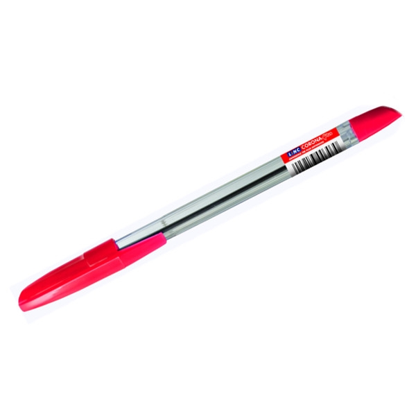 Ручка шариковая Linc Corona Plus 3002N/red, красная, 0,7 мм, 1 шт.