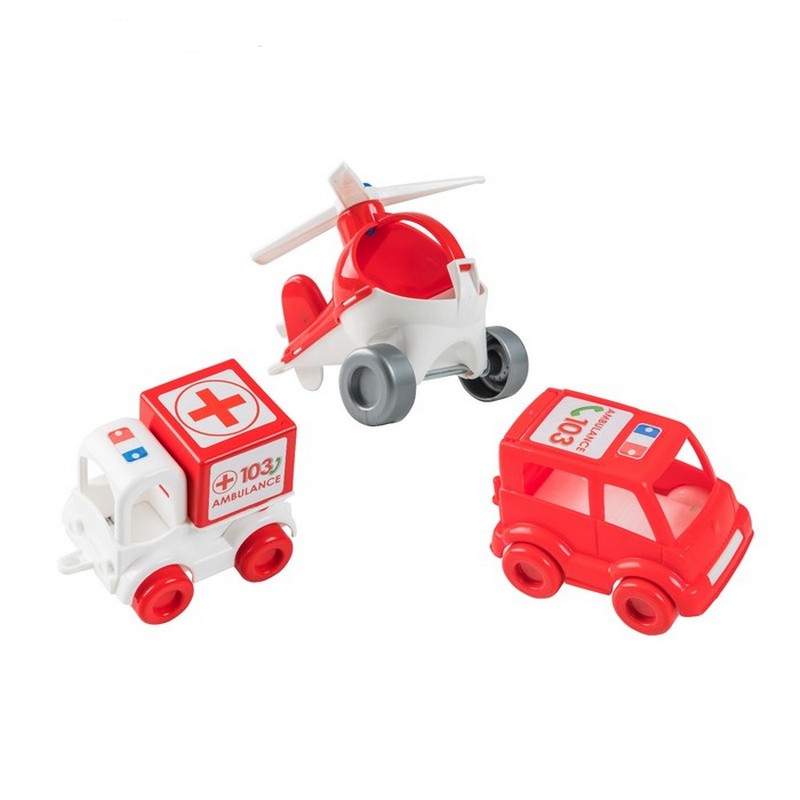 Набор машинок Тигрес Kid Cars Скорая 39549