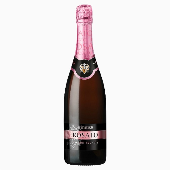 фото Вино безалкогольное rimuss rosato игристое 0.75л